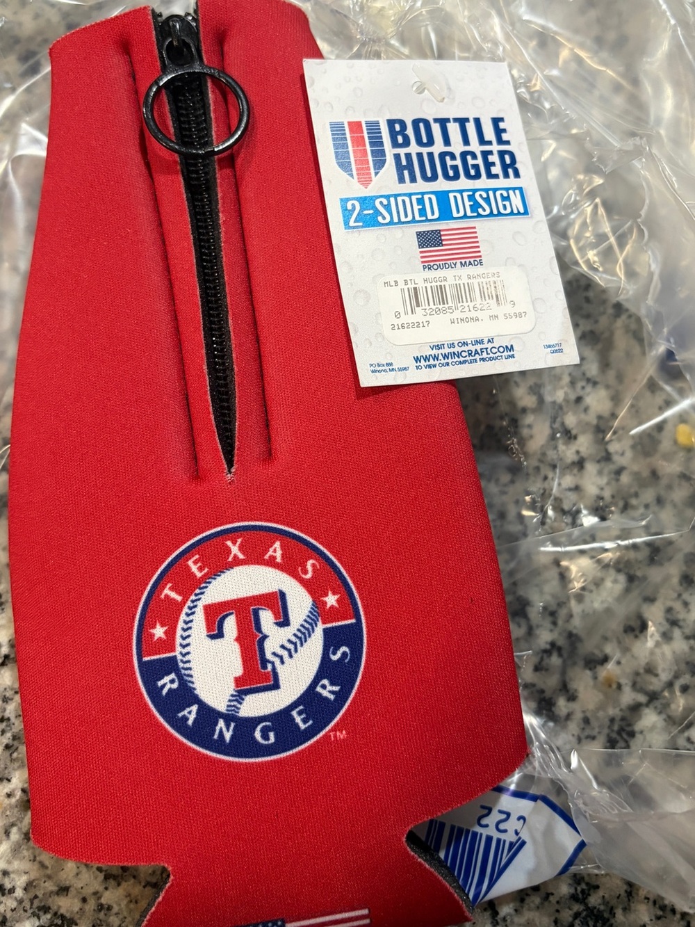 Texas ranger bottle cooler